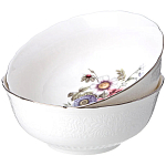 Обеденный сервиз из фарфора с рисунком цветов на 6 персон 23 предмета Garden Whisper Porcelain Set  варинант исполнения - 5 | Loft Concept в Ростове-на-Дону