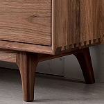 Тумба под телевизориз массива дерева TV Stand made of Walnut Wood варинант исполнения - 8 | Loft Concept в Ростове-на-Дону