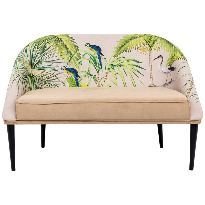  Sofa Jungle Andaman fond bleu ̆ ̆   -- | Loft Concept 