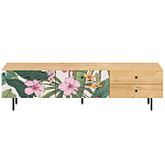 Длинная ТВ-тумба с принтом на ящиках Elise TV Stand варинант исполнения - 15 | Loft Concept в Ростове-на-Дону
