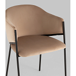 Стул Brace велюр капучино варинант исполнения - 2 | Loft Concept в Ростове-на-Дону