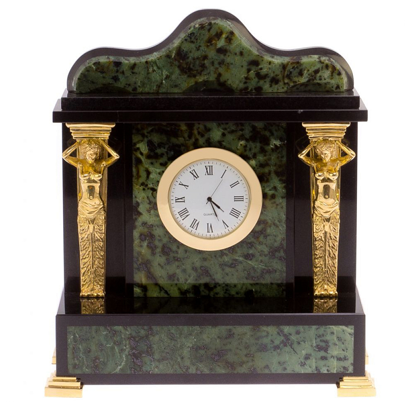            Caryatid Stone Clock     -- | Loft Concept 