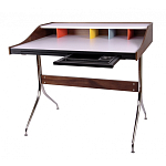 Письменный стол с 2-мя чёрными выдвижными ящиками и нишей с цветными разделителями Ballan варинант исполнения - 1 | Loft Concept в Ростове-на-Дону