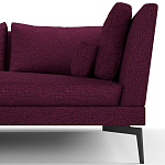 Мебельная ткань Шенилл фиолетовый цвет 138 см T4-27 варинант исполнения - 2 | Loft Concept в Ростове-на-Дону