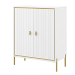 Тумба белая с двумя дверками и полками Antique Order варинант исполнения - 1 | Loft Concept в Ростове-на-Дону