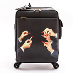 Чемодан дорожный SELETTI Travel Kit Trolley Lipstick Black варинант исполнения - 1 | Loft Concept в Ростове-на-Дону