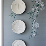 Обои ручная роспись Jasmine Standard colourway on Wood Ash slub silk варинант исполнения - 3 | Loft Concept в Ростове-на-Дону