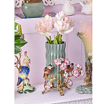 Ваза с птицами и цветами из фарфора с бронзовыми элементами Garden of Eden варинант исполнения - 5 | Loft Concept в Ростове-на-Дону