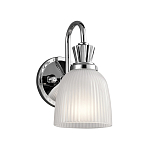 Бра с матовым ребристым плафоном в форме колокола Kichler варинант исполнения - 1 | Loft Concept в Ростове-на-Дону