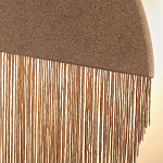 Бра круглое натуральная пробка с бахромой Natural Cork варинант исполнения - 2 | Loft Concept в Ростове-на-Дону