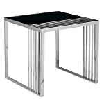 Столик журнальный с черной стеклянной столешницей Embodiment of Contemporary Art  варинант исполнения - 1 | Loft Concept в Ростове-на-Дону