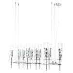 Люстра подвесная прямоугольная с 10-ю цилиндрическими плафонами LIAISON варинант исполнения - 5 | Loft Concept в Ростове-на-Дону