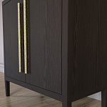 Современный Буфет Primo с 2 дверцами Темный орех варинант исполнения - 4 | Loft Concept в Ростове-на-Дону