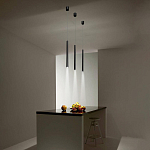 Подвсеной светильник светодиодный металлический цилиндрической формы Высота 80см Trumpet tube варинант исполнения - 9 | Loft Concept в Ростове-на-Дону