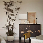 Настольная лампа с прямоугольным основанием из натурального камня c тканевым абажуром Lapis Tiburtinus варинант исполнения - 5 | Loft Concept в Ростове-на-Дону