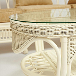 Комплект уличной мебели из ротанга Clara белый варинант исполнения - 9 | Loft Concept в Ростове-на-Дону