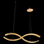 Люстра волнистой формы с фактурным хрустальным плафоном Light Delight варинант исполнения - 3 | Loft Concept в Ростове-на-Дону