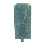 Часы погон ВС подарочные настольные из натурального камня Змеевик Military Clock варинант исполнения - 3 | Loft Concept в Ростове-на-Дону