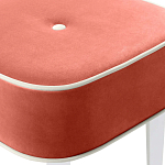 Квадратный мягкий пуф на белых ножках Winton Pouf Square варинант исполнения - 16 | Loft Concept в Ростове-на-Дону