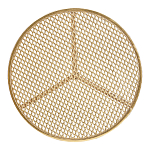 Столик приставной золотистый с орнаментом на столешнице Tanzania варинант исполнения - 2 | Loft Concept в Ростове-на-Дону