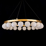 Люстра круглая с сферическими плафонами из натурального камня Phased Spheres варинант исполнения - 2 | Loft Concept в Ростове-на-Дону