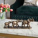 Композиция в виде семьи слонов Elephants Figurine варинант исполнения - 1 | Loft Concept в Ростове-на-Дону