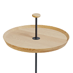 Pin журнальный столик из натурального дуба и бетона варинант исполнения - 1 | Loft Concept в Ростове-на-Дону