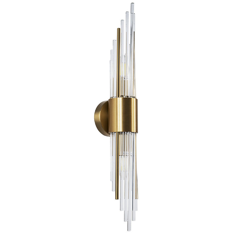        Nembus Brass Round Glass Wall Lamp    -- | Loft Concept 