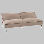 Диван современный вельветовый прямой Worcester Бежевый  варинант исполнения - 4 | Loft Concept в Ростове-на-Дону