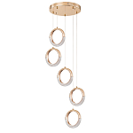 Люстра светодиодная Golden Shackle варинант исполнения - 3 | Loft Concept в Ростове-на-Дону