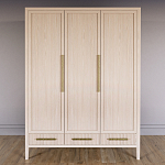 Большой Шкаф Primo Светлый дуб с 3 дверьми и 3 выдвижными ящиками варинант исполнения - 1 | Loft Concept в Ростове-на-Дону