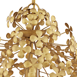 Подвесной светильник золотой с декором в виде лепестков клевера Hanging Clover варинант исполнения - 1 | Loft Concept в Ростове-на-Дону