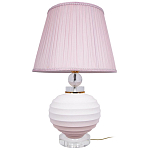 Настольная лампа керамическая Pink lampshade варинант исполнения - 1 | Loft Concept в Ростове-на-Дону