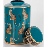 Ваза фарфоровая с крышкой Leopard Ccollection варинант исполнения - 2 | Loft Concept в Ростове-на-Дону