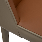 Стул барный с терракотовой обивкой из экокожи Spectacular High Chair варинант исполнения - 3 | Loft Concept в Ростове-на-Дону