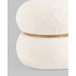 Пуф Полли S тедди белый варинант исполнения - 2 | Loft Concept в Ростове-на-Дону