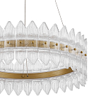 Люстра круглая с декоративными элементами в виде лепестков Round Light Flashing варинант исполнения - 6 | Loft Concept в Ростове-на-Дону