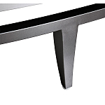 Комод фактурный серебристый с дверцами Silver Chest of Drawers варинант исполнения - 3 | Loft Concept в Ростове-на-Дону