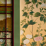 Обои ручная роспись Four Seasons Original colourway on painted Xuan paper with gold ombre варинант исполнения - 3 | Loft Concept в Ростове-на-Дону