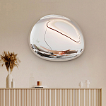 Абстрактная скульптура на стену в виде капли воды Water Outline варинант исполнения - 4 | Loft Concept в Ростове-на-Дону