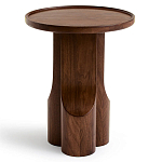 Приставной столик из массива дерева Walnut Triple варинант исполнения - 3 | Loft Concept в Ростове-на-Дону