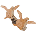 Статуэтка из дерева черепахи Animals of the World 25 варинант исполнения - 2 | Loft Concept в Ростове-на-Дону