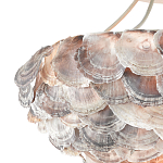 Потолочный светильник с каскадным абажуром из ракушек Sea Ravens варинант исполнения - 1 | Loft Concept в Ростове-на-Дону