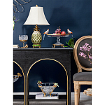 Чаша из прозрачного стекла с фигурками разноцветных попугаев на ободке 38 Eden Garden варинант исполнения - 5 | Loft Concept в Ростове-на-Дону