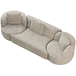 Диван Calypso с поворотным механизмом  варинант исполнения - 7 | Loft Concept в Ростове-на-Дону