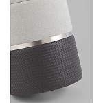 Пуф Mauldine с ящиком серо-черный с экокожей варинант исполнения - 3 | Loft Concept в Ростове-на-Дону