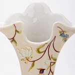 Ваза из фарфора с бронзовыми вставками Eden Garden варинант исполнения - 5 | Loft Concept в Ростове-на-Дону