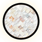 Бра в форме диска с перламутровыми прямоугольниками из морской ракушки Touch of Marine Charm варинант исполнения - 5 | Loft Concept в Ростове-на-Дону