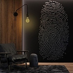 Барельеф FINGERPRINT варинант исполнения - 3 | Loft Concept в Ростове-на-Дону