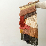 Текстильное Панно с бахромой варинант исполнения - 3 | Loft Concept в Ростове-на-Дону